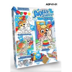 Набор для творчества Danko Toys Водная раскраска AQUA PAINTER AQP-01